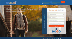 Desktop Screenshot of mycollife.com